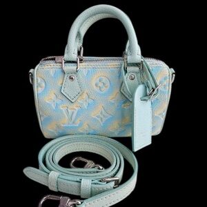 LOUIS VUITTON Empreinte Summer Stardust Nano Speedy